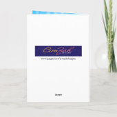 Niedlich Ant Eater Funny Belated Geburtstag Karte (Rückseite)