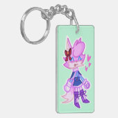 Niedlich Anthro Animal Schlüsselanhänger (Vorderseite links)