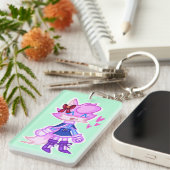 Niedlich Anthro Animal Schlüsselanhänger (Vorderseite rechts)