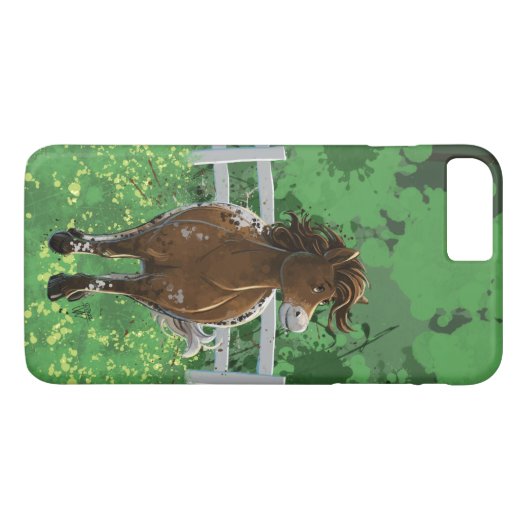 Niedlich Appaloosa Pony Case-Mate iPhone Hülle (Rückseite (Horizontal))