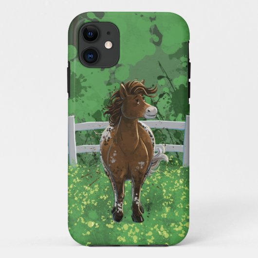 Niedlich Appaloosa Pony Case-Mate iPhone Hülle (Rückseite)
