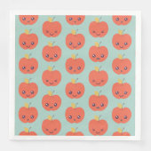 Niedlich Apple Paper Napkins Serviette (Vorderseite)