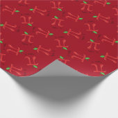 Niedlich Apple Pi Symbol Mathematiker Lehrer Geschenkpapier (Ecke)