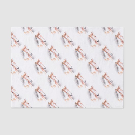 Niedlich Appy Foal Seidenpapier (Vorderseite)