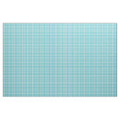 Niedlich Aquamarin Gingham Stoff (Yard (91,4 cm))