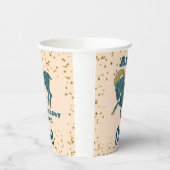 Niedlich Aries First Birthday & Gold Confetti Pappbecher (Links)