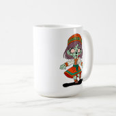 Niedlich Armenisch-Zombie Kaffeetasse (VorderseiteRechts)