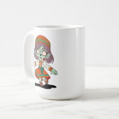 Niedlich Armenisch-Zombie Kaffeetasse (Vorderseite Links)