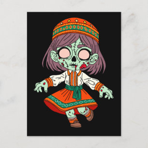 Niedlich Armenisch-Zombie Postkarte
