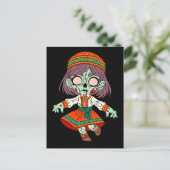 Niedlich Armenisch-Zombie Postkarte (Stehend Vorderseite)