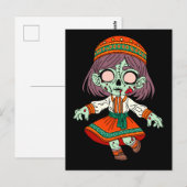 Niedlich Armenisch-Zombie Postkarte (Vorne/Hinten)