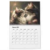 Niedlich Art Magic Cat World Kalender (Feb 2027)