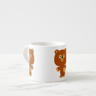 Niedlich Assertive Cartoon Bären Espresso Tasse