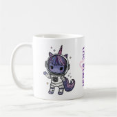Niedlich Astro Unicorn Kaffee Tasse (Links)