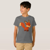 Niedlich Astute Cartoon Fox Children T - Shirt (Vorne ganz)