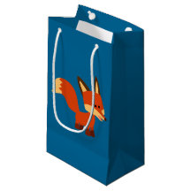 Niedlich Astute Cartoon Fox Geschenktasche