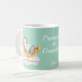 Niedlich auf Oma Baby Penguin Kaffeekochen Tasse b (Vorderseite Links)