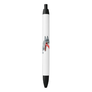 Niedlich aufgeregter Cartoon Wolf Pen Kugelschreiber