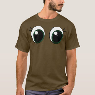 Niedlich-Augen-Vektor T-Shirt