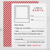 Niedlich Ausfüllen des leeren Briefes an den Weihn (Vorne/Hinten)