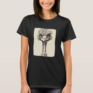 Niedlich aussehende Ostrich Costume für die Laufba T-Shirt