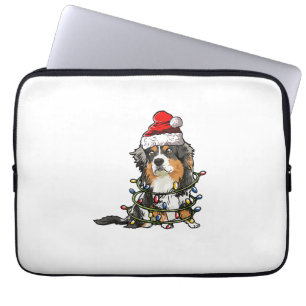 Niedlich Australian Shepherd Santa Christmas Tree  Laptopschutzhülle
