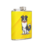Niedlich Australischer Schäferhund-23145 Flachmann (Rechts)