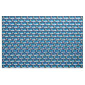 Niedlich Autismus Mama Blau Stoff (Fat Quarter (45,7 x 55,9 cm))