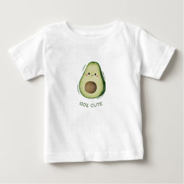 Niedlich Avocado Baby 100 Prozent Niedliche Typogr Baby T-shirt