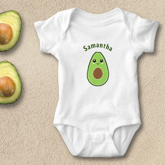Niedlich Avocado Baby Strampler