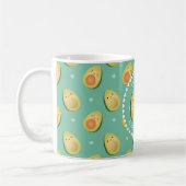 Niedlich Avocado Couple Funny Wedding Jubiläum Kaffeetasse (Links)