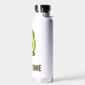 Niedlich Avocado Doing Yoga Sticker Trinkflasche (Links)