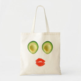 Niedlich Avocado Face Green 4Rita Tragetasche