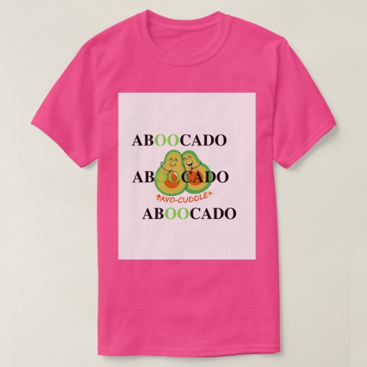 Niedlich Avocado Ghost Aboocado Halloween Perfekte T-Shirt (Design vorne)