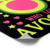 Niedlich Avocado Girl Poster (Ecke)