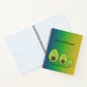 Niedlich Avocado Notizblock (Innenseite)