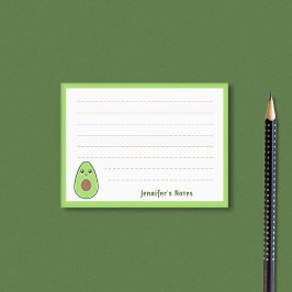Niedlich Avocado Post-it Klebezettel
