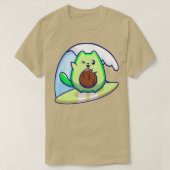 Niedlich Avocado Surfing Classic TShirt (Design vorne)