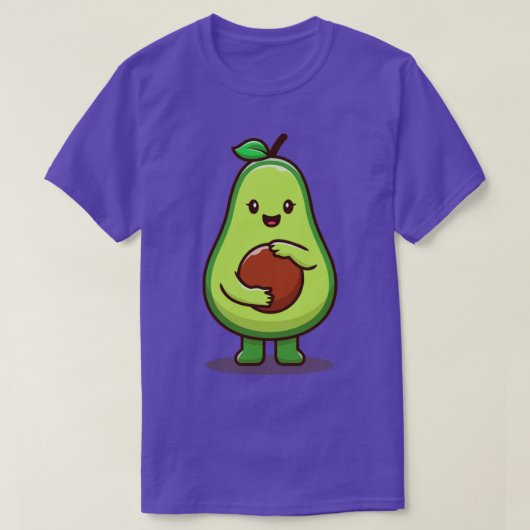 Niedlich Avocado T-Shirt (Design vorne)