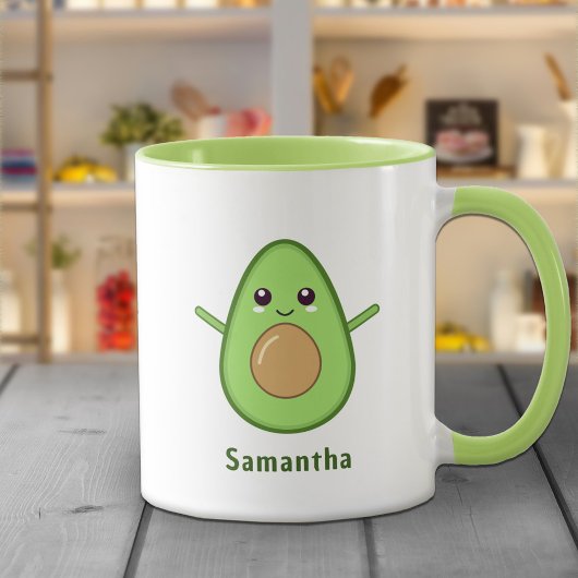 Niedlich Avocado Tasse