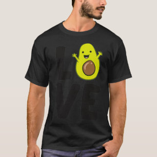 Niedlich Avocado Vegan Food Liebe Avocados Pullove T-Shirt