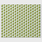 Niedlich Avocado Watercolor Geschenkpapier (Flach)