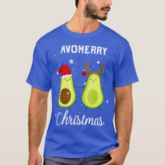 Niedlich Avocado Xmas Geschenk Idee Funny Avo Merr T-Shirt