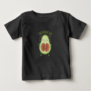 Niedlich Avocado Young Mommy Baby T-shirt