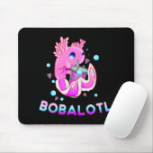 Niedlich Axolotl Lover Bobalotl Boba Kawaii Anime Mousepad (Mit Mouse)