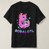 Niedlich Axolotl Lover Bobalotl Boba Kawaii Anime  T-Shirt (Design vorne)