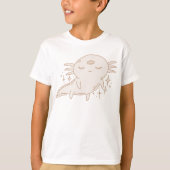 Niedlich Axolotl Lover Funny Axolotl Kinder Männer T-Shirt (Vorderseite)