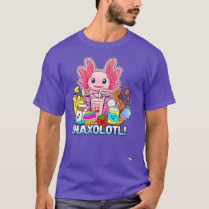 Niedlich Axolotl Lover Snaxolotl (105) T-Shirt