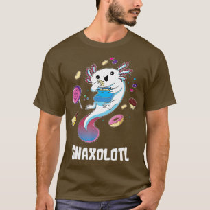 Niedlich Axolotl Lover Snaxolotl (107) T-Shirt