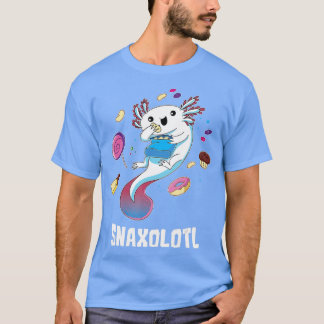 Niedlich Axolotl Lover Snaxolotl (107) T-Shirt